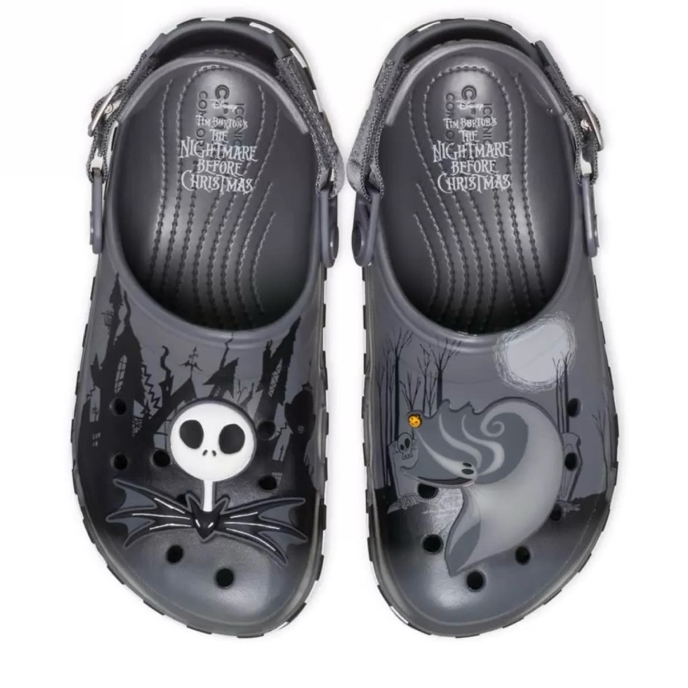 CROCS Adult Sandals with Nightmare Before Christmas Jack